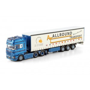 WSI01-4625 - Scania serie4 Topline 6x2 centinato A.A. vd Heuvel /1:50 WSImodels