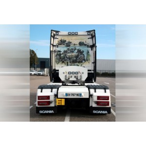 WSI01-4803 - Scania CS20H 4x2 Giberttrans D-Day /1:50 WSImodels