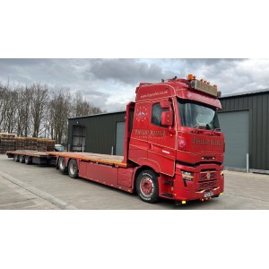 88850 - Renault T High combi hay transport Philip Judge /1:50 Tekno