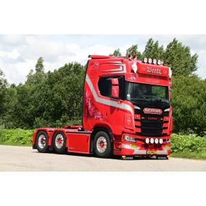89429 - Scania NGS Highline 6x2 Weeda - Oldschool Gangsters /1:50 Tekno