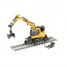 Liebherr RE 25M Litronic rail-road excavator /1:50 Conrad