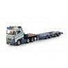WSI01-4311 - Volvo FH5 Globetrotter wheel-well lowloader 4axle Schoones B.V. /1:50 WSImodels