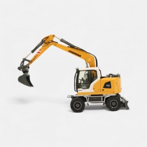 LIEBHERR A918 Compact Litronic escavatore gommato /1:50 NZG