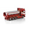 WSI01-4515 - Volvo FH5 Globetrotter hook-lift asphalt tipper JH Entreprenad & Transport /1:50 WSImodels