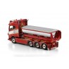 WSI01-4515 - Volvo FH5 Globetrotter hook-lift asphalt tipper JH Entreprenad & Transport /1:50 WSImodels