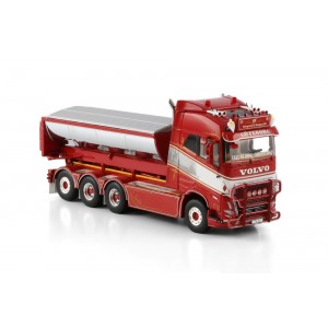 WSI01-4515 - Volvo FH5 Globetrotter scarrabile asfalto JH Entreprenad & Transport /1:50 WSImodels