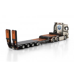WSI01-4479 - Scania CR20N 6x2 lowloader 4axle w/ramps Dijkstra /1:50 WSImodels