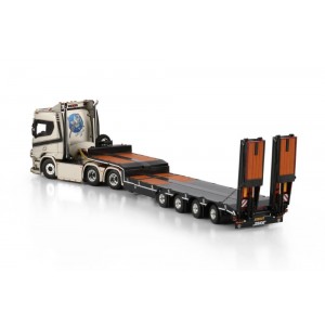 WSI01-4479 - Scania CR20N 6x2 lowloader 4axle w/ramps Dijkstra /1:50 WSImodels