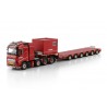 [607.33.68] Volvo FH5 Globetrotter 8x4 Nooteboom Manoovr 6axle + 10ft. container /1:50 WSImodels