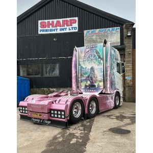 89067 - Scania NGS Highline 6x2 Joe Sharp - Valhalla /1:50 Tekno