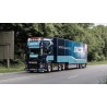 87681 - Scania R Topline 6x2 box trailer 3axle Skor  /1:50 Tekno