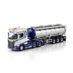 WSI01-4689 - Scania CS20H 6x4 tank-trailer Mydland /1:50 WSImodels