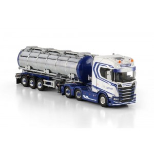 WSI01-4689 - Scania CS20H 6x4 tank-trailer Mydland /1:50 WSImodels