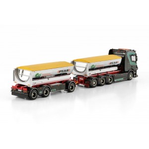 WSI01-4606 - Scania CR20N combi hook-asphalt tipper BYe Peab Asfalt /1:50 WSImodels