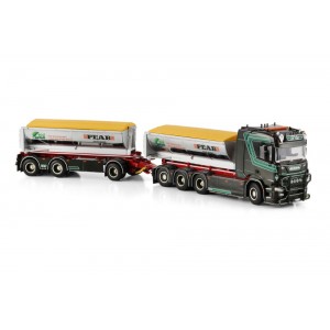 WSI01-4606 - Scania CR20N combi hook-asphalt tipper BYe Peab Asfalt /1:50 WSImodels