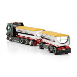 WSI01-4606 - Scania CR20N combi hook-asphalt tipper BYe Peab Asfalt /1:50 WSImodels