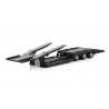 WSI04-2231 - Estepe truck transporter trailer - black /1:50 WSImodels