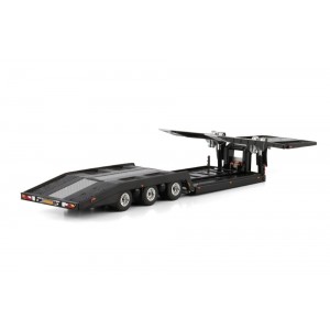 WSI04-2231 - Estepe truck transporter trailer - black /1:50 WSImodels