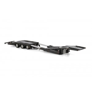 WSI04-2231 - Estepe truck transporter trailer - black /1:50 WSImodels