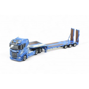 87113 - Scania NGS 6x4 semitrailer 3axle w/ramps Keil /1:50 Tekno