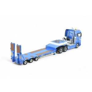 87113 - Scania NGS 6x4 semitrailer 3assi con rampe Keil /1:50 Tekno