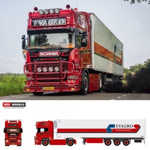 WSI01-4996 - Scania R6 Topline 4x2 frigo Evagro /1:50 WSImodels
