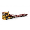 WSI01-4790 - Scania CR20N 6x2 wheel-well low loader 4axle Car-Lack /1:50 WSImodels