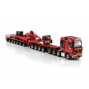 [607.33.74] MB Arocs MP4 SLT BigSpace 8x4 Windmill-trailer 4+7axle /1:50 WSImodels