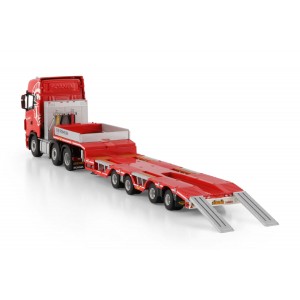 WSI01-4719 - Scania CS20H 6x2 wheel-well low loader 4axle De Romein Groep /1:50 WSImodels