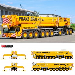 WSI51-2186 - Liebherr LTM1750-9.1 autogru telescopica Franz Bracht KG /1:50 WSImodels