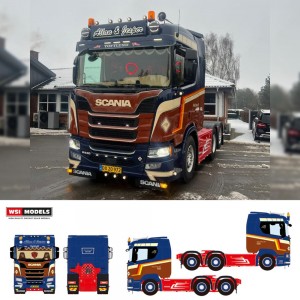 WSI01-5011 - Scania CR20N 6x2 Allan & Jesper /1:50 WSImodels