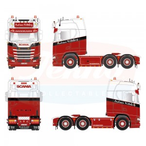 87792 - Scania NGS Highline 4x2 frigo Nitteberg /1:50 Tekno