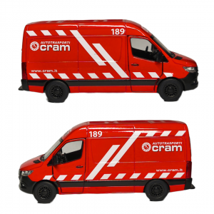 Mercedes Sprinter service-van CRAM / 1:50 Giftmodels