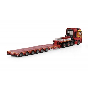 WSI01-4749 - MB Actros MP4 SLT GigaSpace lowloader 6axle Neeb /1:50 WSImodels