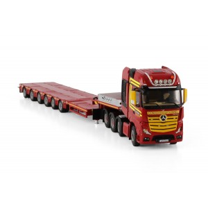 WSI01-4749 - MB Actros MP4 SLT GigaSpace lowloader 6axle Neeb /1:50 WSImodels