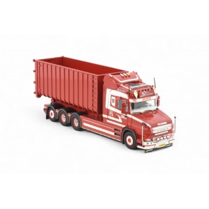 86677 - Scania Torpedo Highline hooklift Sejer & Sonnichsen /1:50 Tekno
