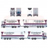 90045 - Scania NGR Highline combi reefer Lundgrens /1:50 Tekno
