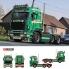 WSI01-5014 - Scania serie4 flat-roof 6x2 Karsten Jensen /1:50 WSImodels