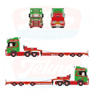 88132 - Scania NGR 660 V8 6x2 semi 3assi Jan Mues /1:50 Tekno