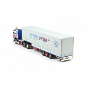 85452 - Volvo F12 6x2 curtainside Morten Nielsen /1:50 TEKNO
