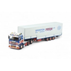 85452 - Volvo F12 6x2 curtainside Morten Nielsen /1:50 TEKNO