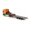 WSI01-4995 - Volvo FH5 Globetrotter Electric 4x2 Broshuis semilowloader 3axle Van Der Vlist Ammers /1:50 WSImodels
