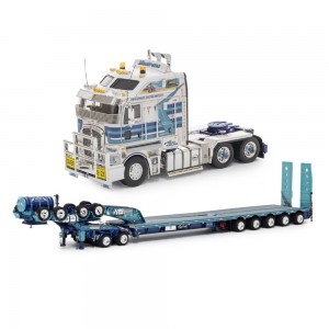 Kenworth K200 5x8 swingwing drop-deck + 2x8 dolly SET Mactrans Outcast Heavy Haulage /1:50 Drake