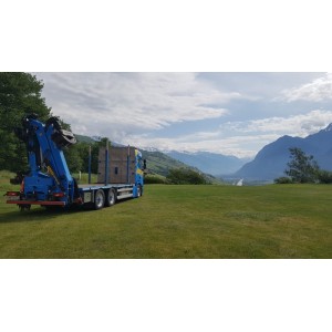 89219 - Scania R500 autotreno trasporto legname Martin Wittwer /1:50 Tekno