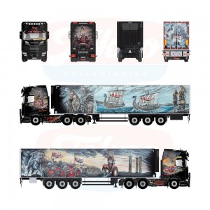 89705 - Scania NGS Highline 6x2 curtainside Byrknes /1:50 Tekno