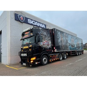 89705 - Scania NGS Highline 6x2 curtainside Byrknes /1:50 Tekno