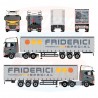 90415 - Iveco S-Way 6x2 curtainside Friderici /1:50 Tekno