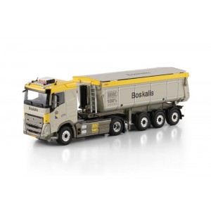 WSI01-4510 - Volvo FH5 sleeper cab Electric 4x2 tipper 3axle Boskalis /1:50 WSImodels