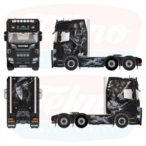 90027 - Scania NGS Highline 6x2 Gow Transport /1:50 Tekno