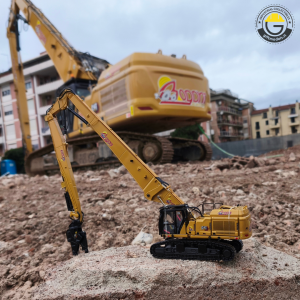 DM85663 - Caterpillar 352 Ultra High Demolition escavatore cingolato da demolizione /1:50 Diecast Masters